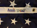United States Flag 3'X5' 100% All Weather Nylon Annin Flagmakers® Made in USA American flags
