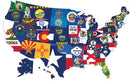 Pick Your State Flag(s) US States Flags 3'x5'
