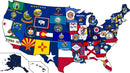 WHOLESALE BUYERS ONLY 24 PER DESIGN 3X5 POLY FLAGS FOR RETAIL RESALE SPECIAL BUYS