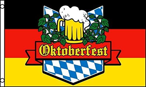 Oktoberfest Germany 3'X5' Flag Rough Tex® 68D Nylon