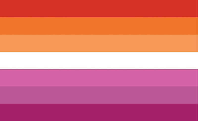 Lesbian Sunset 3'X5' Flag Rough Tex ® 68D Nylon