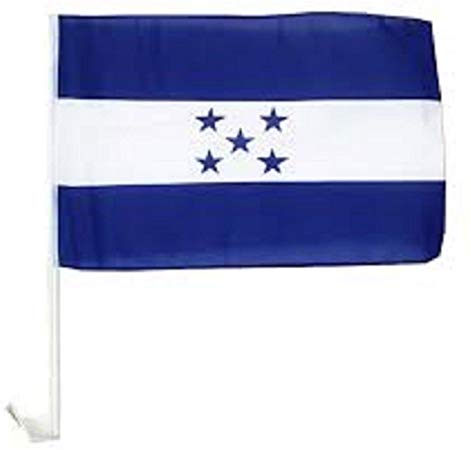 Honduras 12''X18'' Car Flag Double Sided