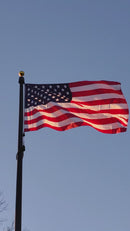 American 10x15 foot Embroidered Rough Tex ® 600D 2ply USA Flags Rental