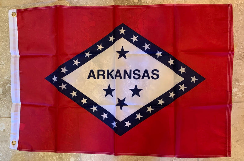 Arkansas Flag Rough Tex ® 2'x3' 150D