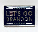 Let's Go Brandon Red E Lapel Pin