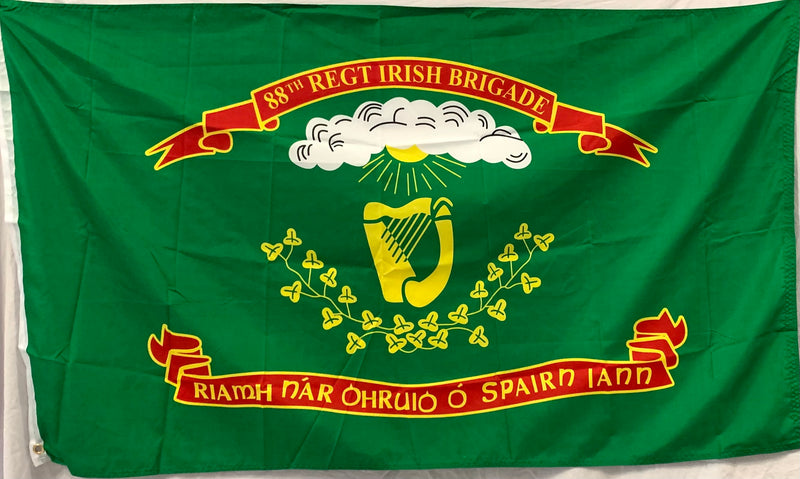 88th New York Infantry Regiment 3'X5' Flag Rough Tex® 100D Irish