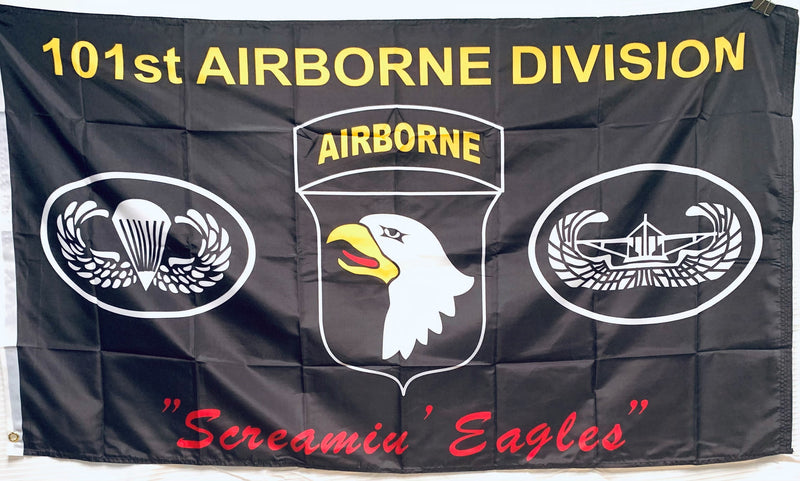 Airborne Division 101st 3'X5' Flag ROUGH TEX® 100D