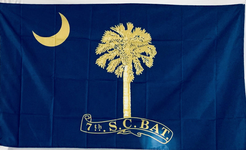 South Carolina 7th Battalion 3'X5' Flag Rough Tex® 100D