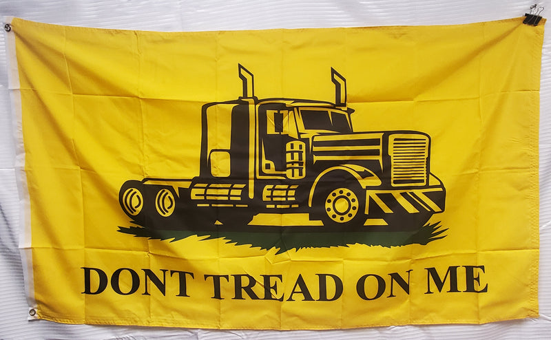 Gadsden Trucker Don't Tread On Me 3'x5' Flag ROUGH TEX® 100D