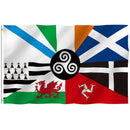 Celtic Nations 3'x5' Flag Rough Tex® 68D Nylon