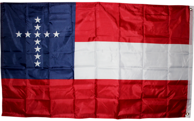 5th Kentucky Orphan Brigade 3'x5' polyester Stars & Bars Christian