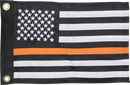 600D Flag - 12x18 USA Memorial Orange Line