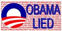 Obama Lied Bumper Sticker