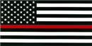 Fire Department Memorial Bumper Sticker