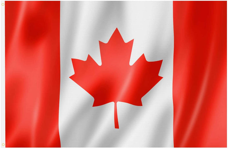 Canada 5'X8' Flag Rough Tex® 100D