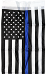 Police Memorial Single-Sided Polyester Garden Flag 100D