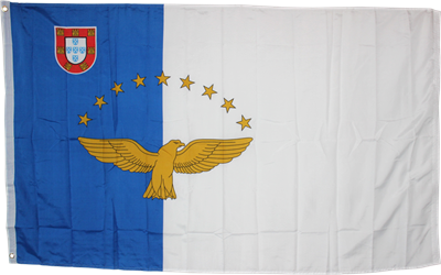 Azores Flag 3x5ft 100D
