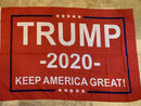 4'X6' TRUMP 2020 KEEP AMERICA GREAT RED FLAG 100D ROUGH TEX ®