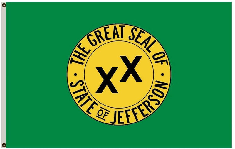 State Of Jefferson 3'X5' Flag Rough Tex® 100D