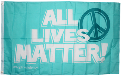 All Lives Matter Flag 3x5ft 100D