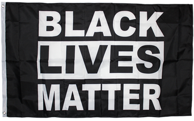 Black Lives Matter Flag 3x5ft 100D