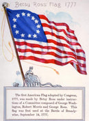 Betsy Ross Flag Cotton 3x5 feet sewn & embroidered