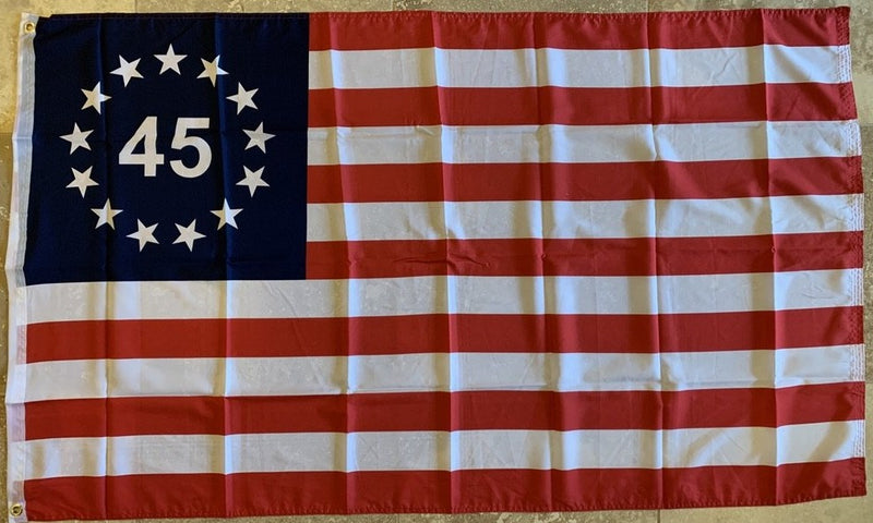 Betsy Ross 45 Flag 100D Rough Tex ® 3x5