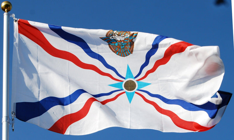 Flag Of The Assyrians 3'X5' Flag ROUGH TEX® 100D