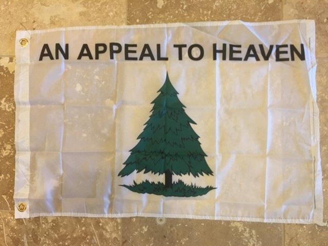 An Appeal to Heaven 1776 American George WASHINGTON'S CRUISERS AN APPEAL TO HEAVEN 150D NYLON FLAG 3'X5'