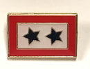Service Star 2 Star Lapel Pin