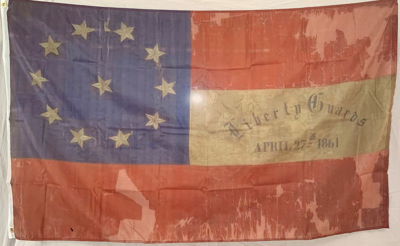 22nd Mississippi Liberty Guards Stars and Bars 3'X5' Flag Rough Tex® 100D