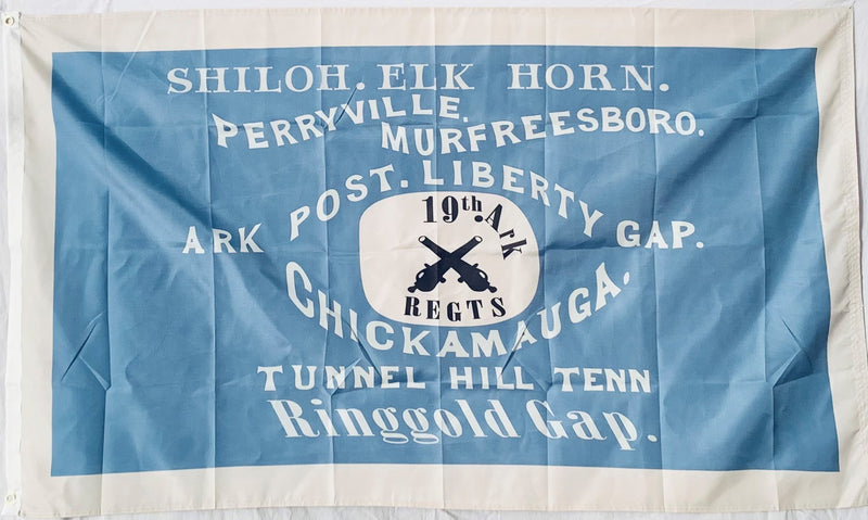 19th Arkansas Regiment 3'X5' Flag Rough Tex® 100D