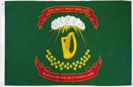 69th Irish Brigade 3'X5' Double Sided Flag ROUGH TEX® Nylon 150D