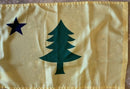 Maine 1900 Pine Tree Flag - 12"x18" 100D ROUGH TEX ® Proposed State Banner Stick Flags