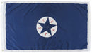 6th Texas Infantry  15th Cavalry Volunteers 3'x5' Feet 100D Flag Rough Tex Bonnie Blue Pattern Granbury Brigade