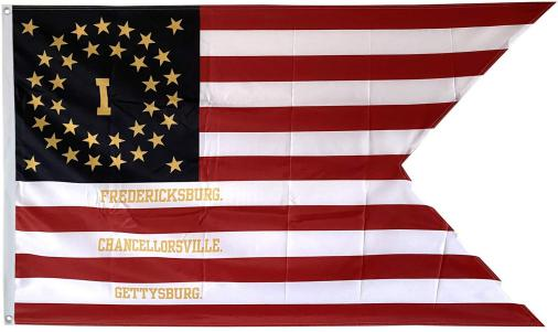 6th Pennsylvania Union Cavalry Guidon 2x3 Feet 100D Flag USA