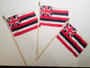 6x9 inch sewn edge classroom US State American flags & USA Stick Flags