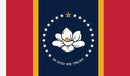 Mississippi Magnolia State Flag 3'X5' ® 210D NYLON