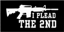 I Plead The 2nd Bumper StickerI Plead The 2nd Bumper Sticker