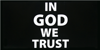 In God We Trust - Bumper Sticker