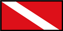 Diver Down Bumper Sticker