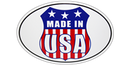 Made In USA Bumper Sticker - Oval