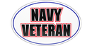 Navy Veteran Bumper Sticker - Oval