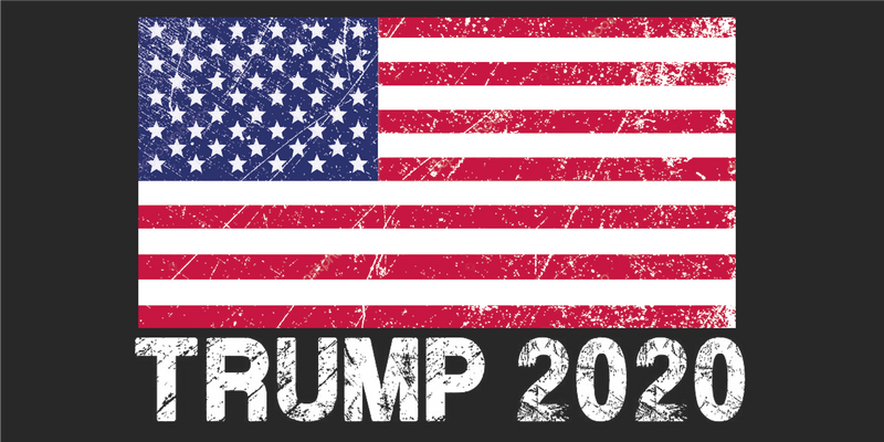 USA Trump 2020 Vintage - Bumper Sticker