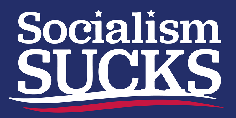 Socialism Sucks - Bumper Sticker