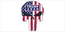 Punisher Trump 2020 Stars And Stripes  - Bumper Sticker
