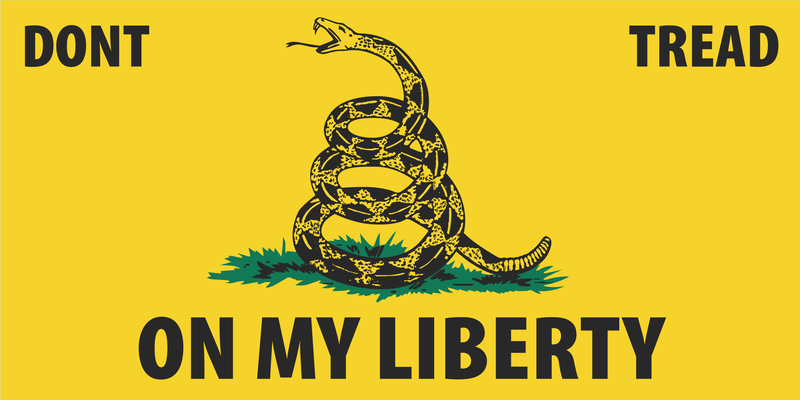 Don't Tread On My Liberty - Bumper Sticker