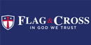 Flags & Cross In God We Trust - Bumper Sticker