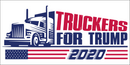 Truckers For Trump 2020 -  Bumper Sticker