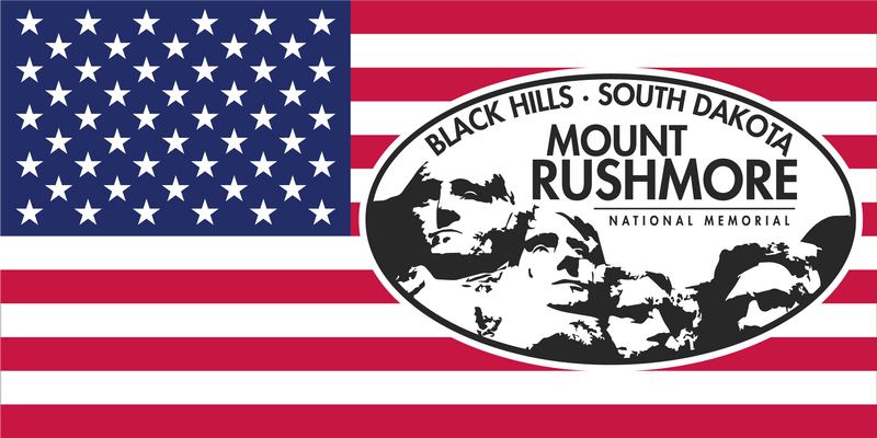 Mount Rushmore National Memorial USA - Bumper Sticker